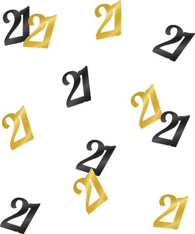 Classy party table confetti - 21