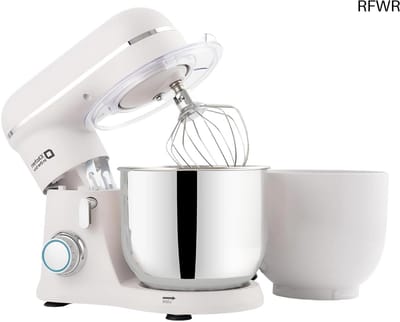 RFWR® Compacte keukenmachine met dubbele 3,5L kommen en 10 snelheden