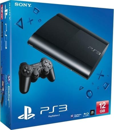 Sony PlayStation 3 Super Slim Console - 12GB - Zwart - PS3