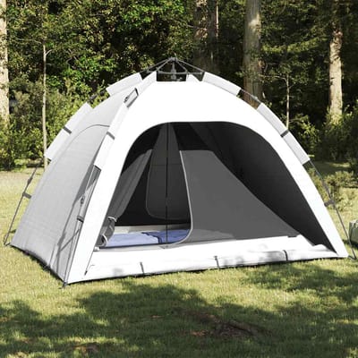 vidaXL Binnentent met dak Zwart 240 x 160 x 133 cm Met gaasdoek
