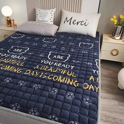 100% Waterdichte Matrassen Ultradun Opvouwbaar Katoenen Bedmat Opvouwbare Tatami Slaapkamer Hotel voor Eenpersoons Tweepersoons Multi Queen King Size 100x200cm