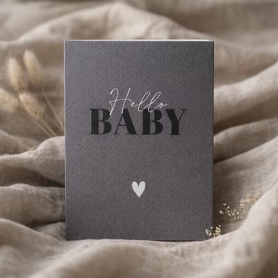 MOODZ design | Baby invulkaarten | Baby voorspellingskaarten | A6 formaat | Stevig papier | Set van 10 kaarten