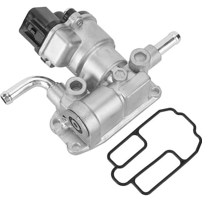 Vanne de contrôle d'air de ralenti pour moteur Convient pour Mitsubishi Pajero V31 4G63 L200 300 MD614713 gray