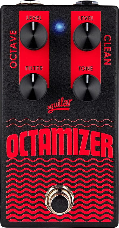 Aguilar Octamizer V2 - Bas octaver - Rood