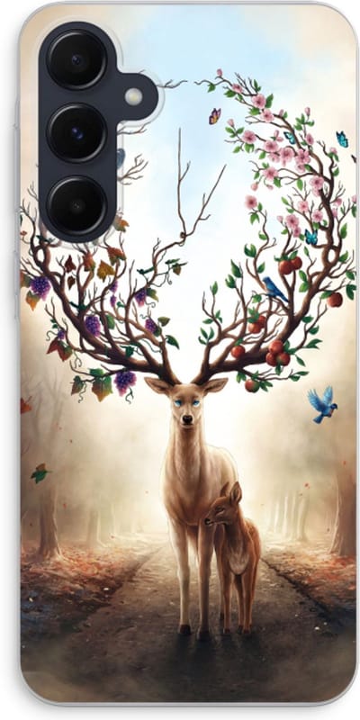 Case Company® - Hoesje geschikt voor Samsung Galaxy A55 hoesje - Seasons Change - Soft Cover Telefoonhoesje - Bescherming aan alle Kanten en Schermrand