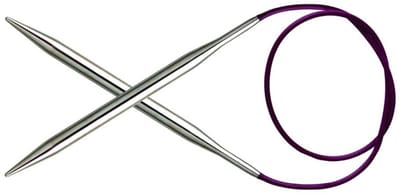 KnitPro Nova Metal rondbreinaalden 40cm 6.50mm - 3st