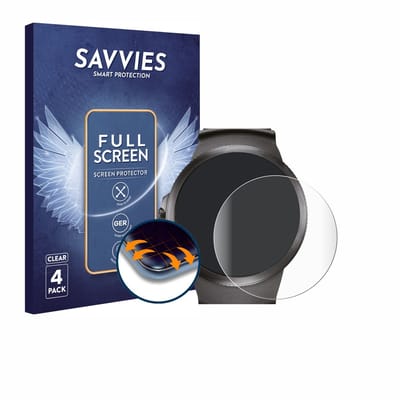 Savvies - Screenprotector voor Citizen BJ8055 - Folie Beschermfolie transparant volledig dekking 4 Stuks