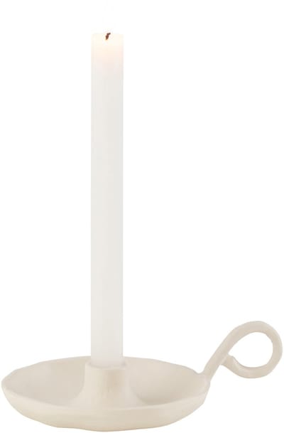 J-Line kandelaar Agra - aluminium - wit