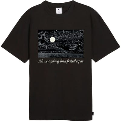 Puma Graphics Football Expert T-shirt Zwart K01