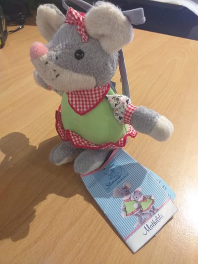 Sterntaler muziekdoos / muziek knuffel Muis Mathilda