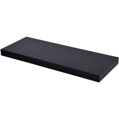 Duraline Wandplank Xl4 Zwart Lak Ral9004 38mm 60x23,5cm