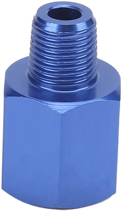 Dailygoody - Drukmeter Sensor Converter - M12 naar 1/8 NPT Male Adapter - Hoogwaardige materialen - Voor precisie meten - Geschikt voor diverse toepas