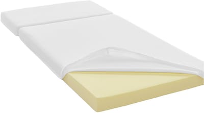 Vente-unique Schuimmatras 90x140|190cm meegroeibed dikte 10cm - AQUILON van YSMÉE L 190 cm x H 10 cm x D 90 cm