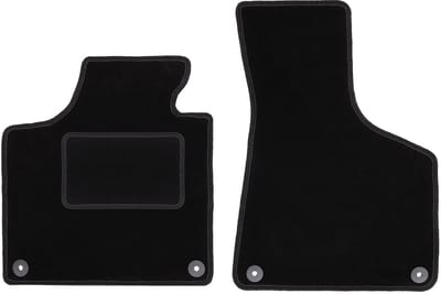 Voormatten zwart voor: Audi A3 8P hatchback, sportback, cabrio (2003-2011)