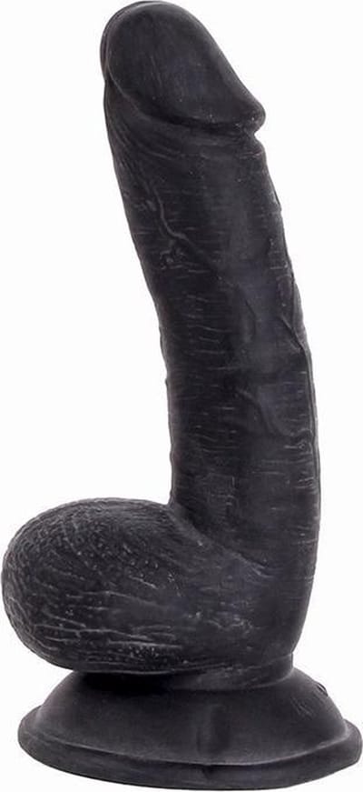 Kiotos Cox - Dildo 18,5 x 3,5 cm - Zwart