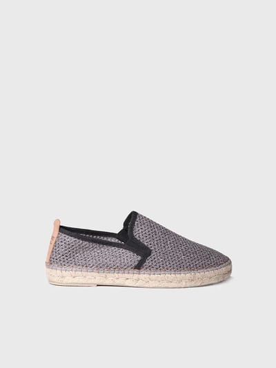 Espadrille voor heren met geperforeerde stof | DIDAC