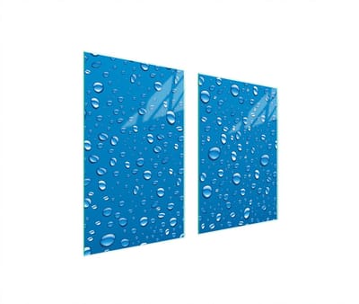 TMK ArtDeko - Glasplaat Bescherming - 65x52 cm - Hartglas - Kleurrijk