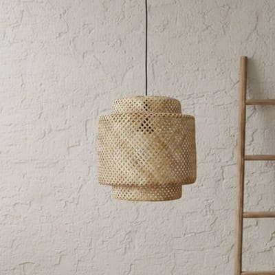 Bamboe hanglamp Santi S -Ø38cm- Ronde bamboe hanglamp - 4Shine