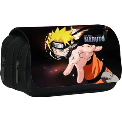 Hoge Kwaliteit Anime Figuur Etui Cartoon Uzumaki Uchiha Itachi Grote Capaciteit Schrijfgerei Doos Schoolbenodigdheden Potloodtas