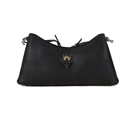 GUESS schoudertas Patsie Shoulder Bag Black zwart