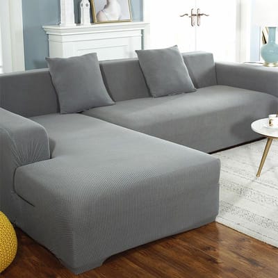 Anti-kras stretch bankhoes hoes eenvoudige moderne bankkussen vier seizoenen universele ins all-inclusive universele hoes doek 70*90cm gray