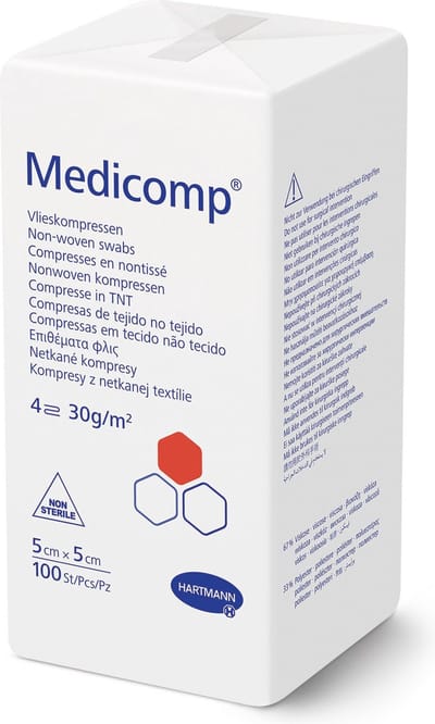 Medicomp MDR non-sterile | Non-woven kompres | KS Medical Group