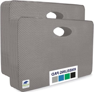 Knielkussen Schuim - Kniebeschermer Mat - Comfortabel Tuinieren - Hoge Dichtheid Schuim - 2 Stuks - Zwart