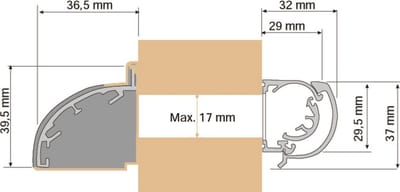 Tilmar rooster SM1400 rotary 500 1013