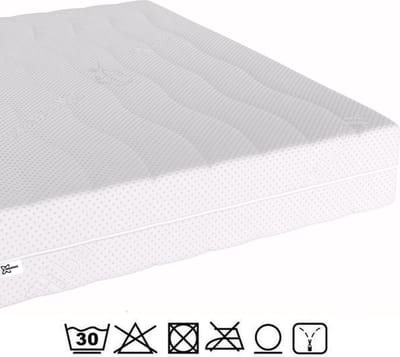 Koudschuim HR Kindermatras 90x190 - 14 cm dik Anti-allergisch - Wasbare hoes