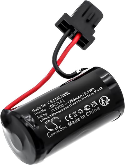 Camera Batterij - Reserve Accu - Fotografie Apparatuur - 1700mAh Capaciteit - 34 x 17 x 17 mm - Zwart
