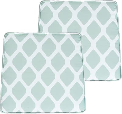 TERNI - Sierkussen set 2 - Mintgroen - Polyester
