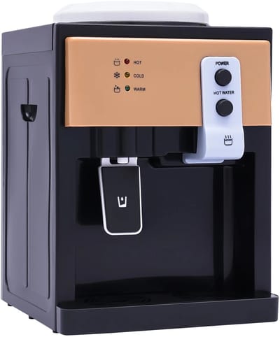 CYRO - Waterdispenser - Waterdispenser heet water - Watertap - Waterkoeler - 45 min koeltijd - 8 min opwarmtijd - Champagne Goud