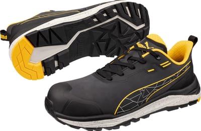 PUMA XPLORE ANTHRACITE/YELLOW LOW S3S ESD FO HRO SR 645630806000038 Veiligheidsschoenen S3S Schoenmaat (EU): 38 Antraciet 1 paar