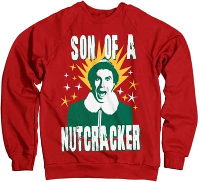 Elf - Son Of A Nutcracker Sweater/trui - S - Rood