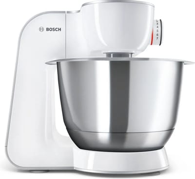 Bosch MUM5 - MUM58200 - Keukenmachine - 1000W - Keukenrobot - Keukenmixer - Mixer met Mengkom - 3.9L - Wit/Zilver