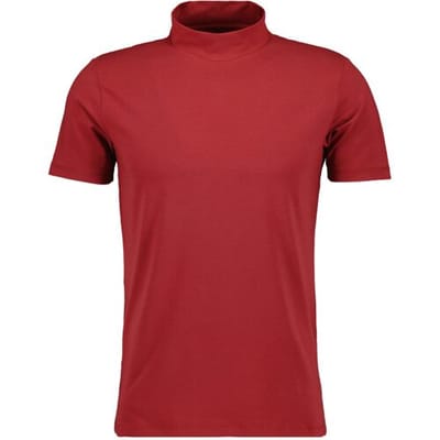 Ragman T-Shirt Short Sleeve Turtle Shirt Wijnrood / male