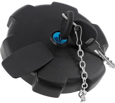 Dailygoods- Brandstoftankdop met slot - Anti-verlies - Afdichtingstechnologie - Compatibel met MAN TGA/TGX/TGS/Actros/Atego - 80 mm - Duurzaam ABS - Tankdop