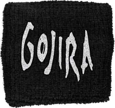Gojira - Logo Zweetband - Zwart