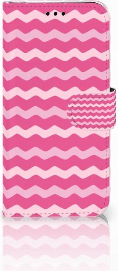 Samsung Galaxy J5 2017 Telefoon Hoesje Waves Pink