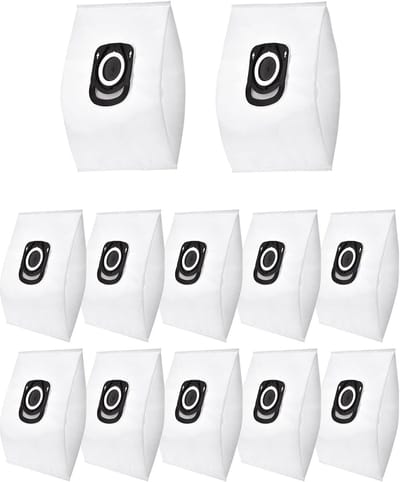 12 stuks zakken voor Rowenta Hygiene + , ZR200520 ZR200720 stofzuiger- compatibel met Silence Force- Compact Power- X-Trem Power (RO64xx, RO63xx, RO68xx, RO39xx)