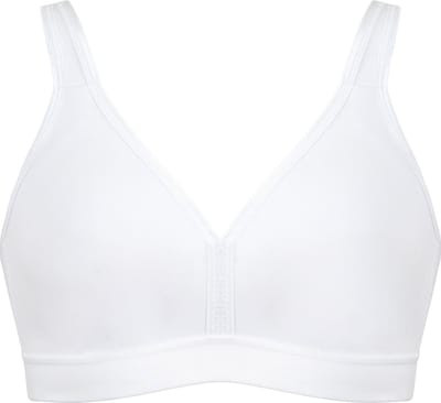 Naturana - Katoenen soft bh - 86021 - Wit - 105B
