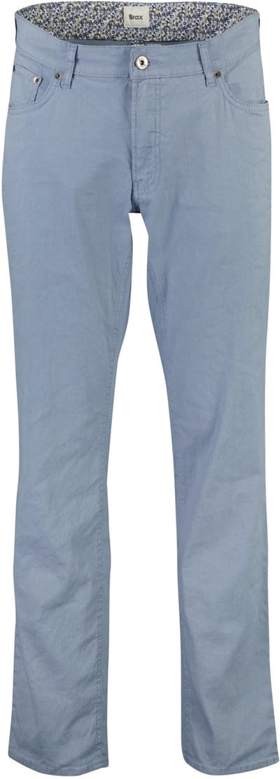 Brax Chuck broek blauw slim fit zomer