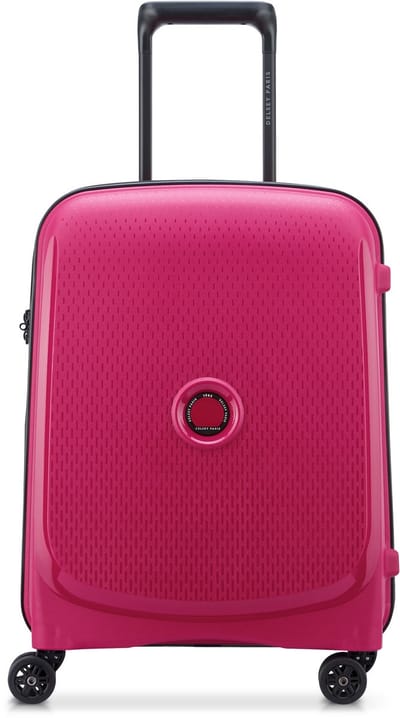 Delsey Belmont Plus 55 cm Handbagage Koffer – 33 Liter – TSA Slot – Gerecycled Polypropyleen – 4 Dubbele Wielen – Raspberry