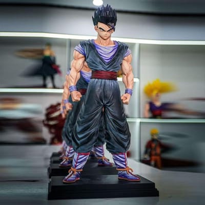 31cm JT Studio Super Saiyan 2 Mystérieux Gohan Figurine dragon ballz Modèle Ornement Mode Combat Figurine Anime Modèle Jouets Cadeaux No box