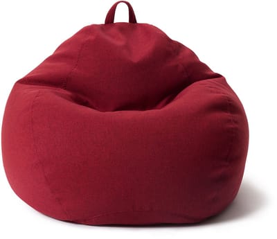Lumaland Comfort Line Indoor Zitzak XL - 90x110x50cm / 250l - Rood