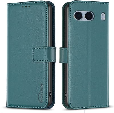 BINFEN Hoesje - Geschikt voor OnePlus Nord 4 Hoesje - BINFEN Color Book Case - Groen