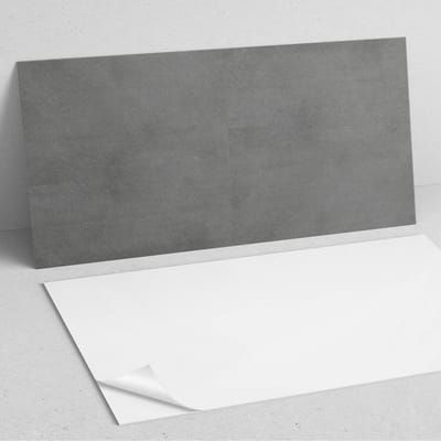 Coloray Wandpanelen Zelfklevend - Ruwe betontextuur PVC Wandpaneel - 100 cm x 50 cm - Grijs Wandbekleding Zelfklevend - 1 stuk - Texturen Wandpanelen Zelfklevend - Wandpaneel Keuken - Wandpanelen Badkamer