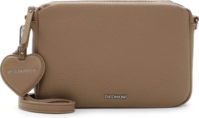 EMILY & NOAH Schoudertas E&N Enie ( 64991 ) - Dames handtassen - taupe 900