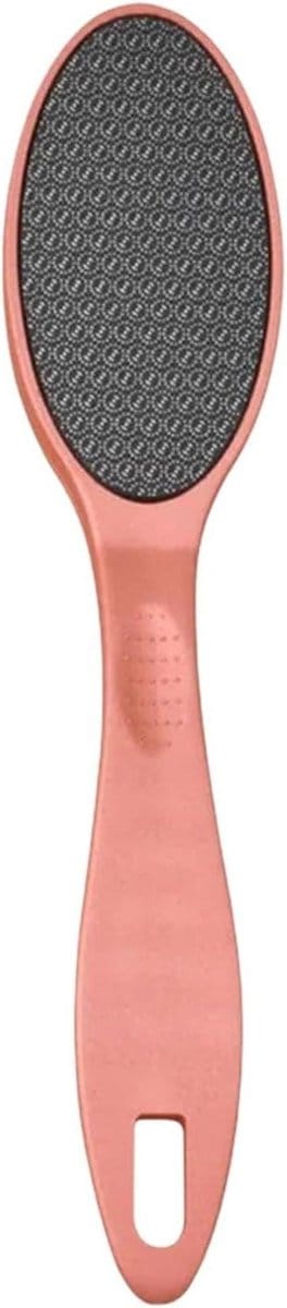Glazen Voetvijl - Eeltverwijderaar Voeten - Zachte Voeten - Ergonomisch Handvat - 20.5 cm - Transparant
