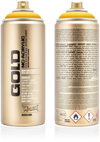 Montana GOLD G1220 Yellow Cab spuitbus 400ml